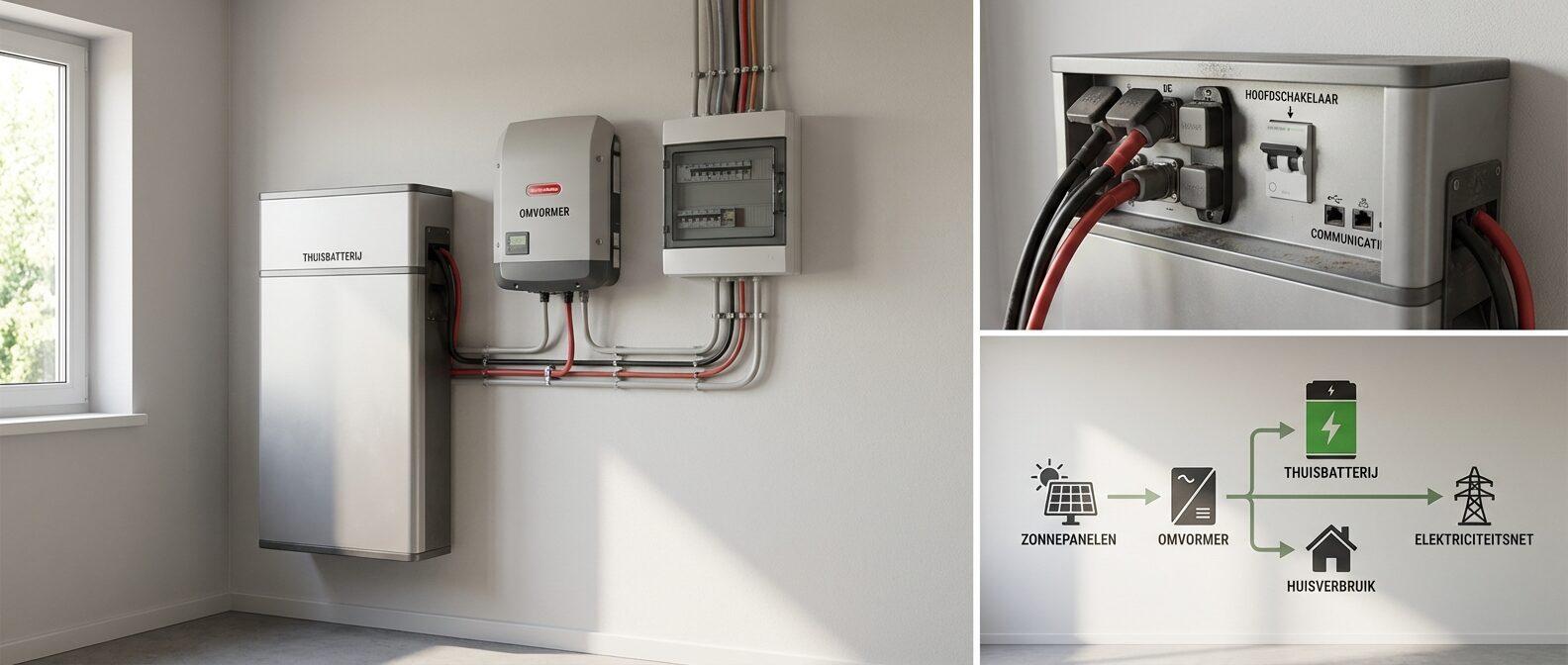 Thuisbatterij Wat is een thuisbatterij?