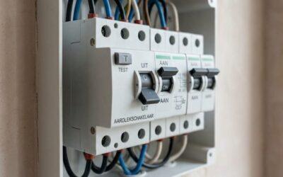 Hoe weet je of een aardlek nog goed functioneert bij testen?