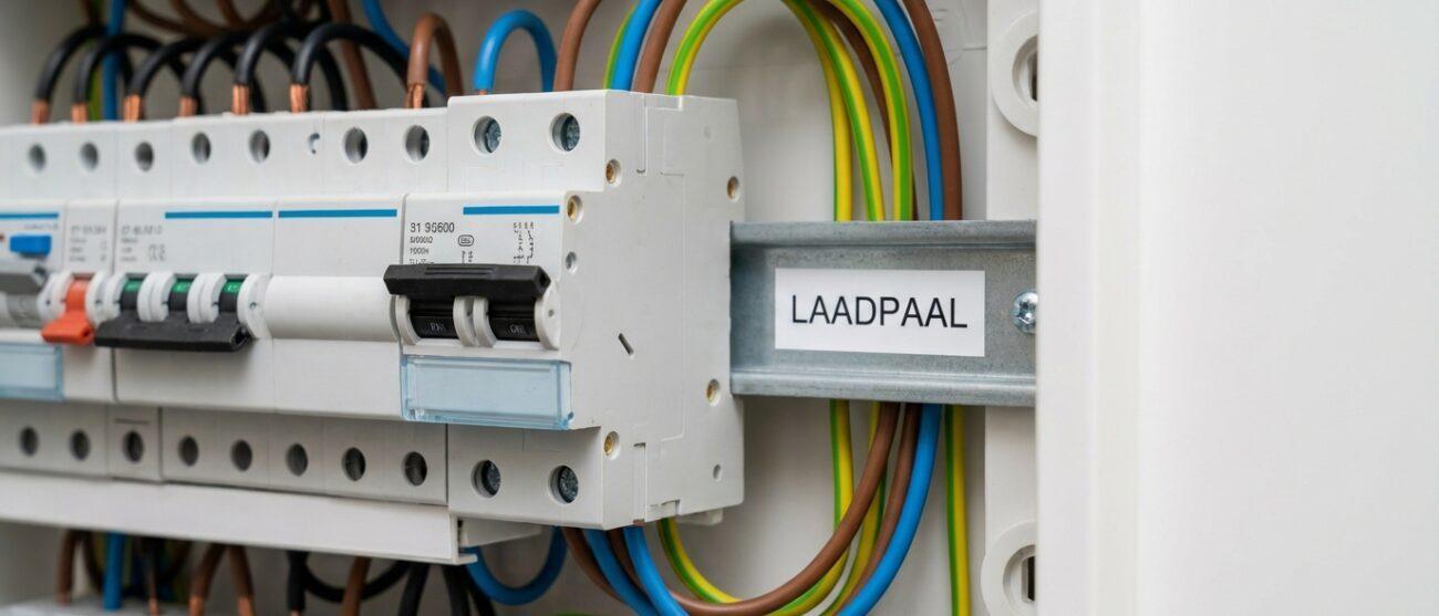 Hoe laat je een laadpaal aansluiten met een aparte groep in de kast? Hoe laat je een laadpaal aansluiten met een aparte groep in de kast?