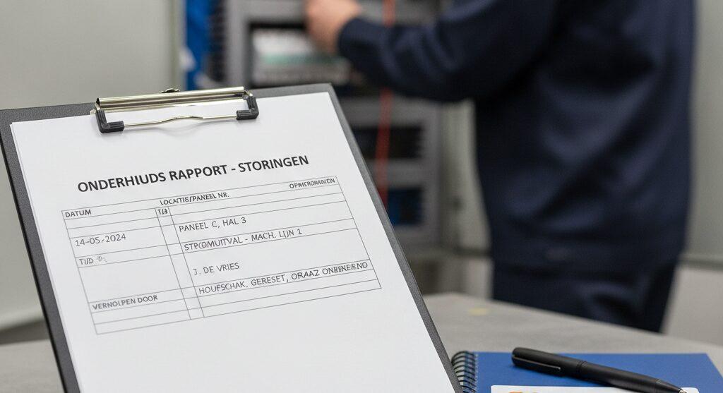 Hoe laat je een elektricien storingen vastleggen in onderhoudsrapporten? Hoe laat je een elektricien storingen vastleggen in onderhoudsrapporten?