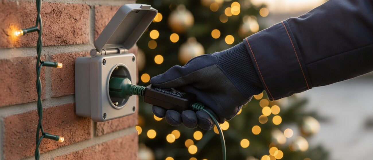 Kerstboom verlichting aansluiten Kerstboom verlichting aansluiten