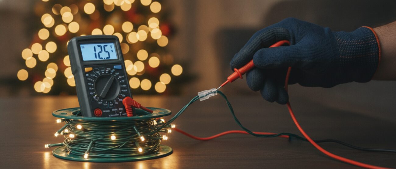 Kerstboom verlichting storing Kerstboom verlichting storing