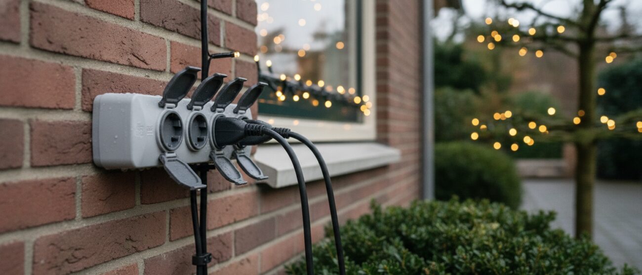 Kerstverlichting veilig aansluiten Kerstverlichting veilig aansluiten