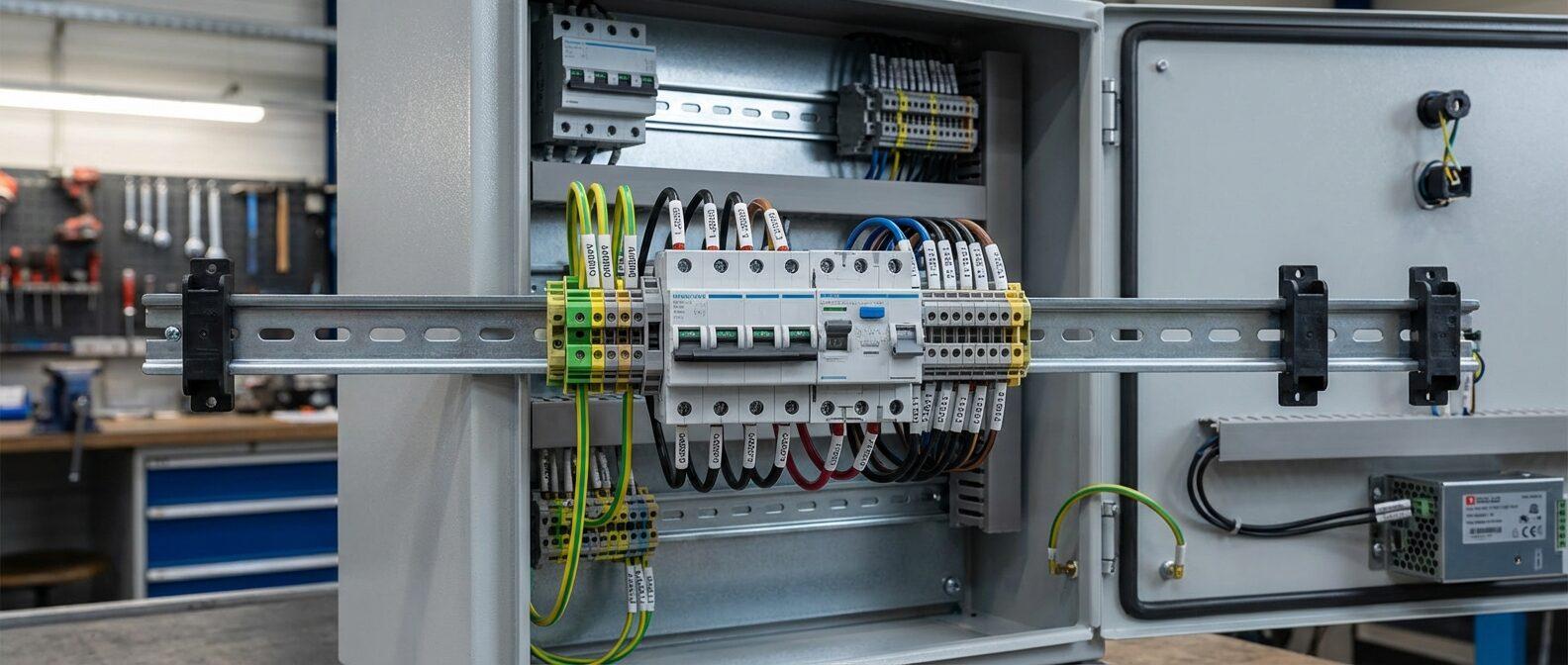 Wat is een DIN-rail?