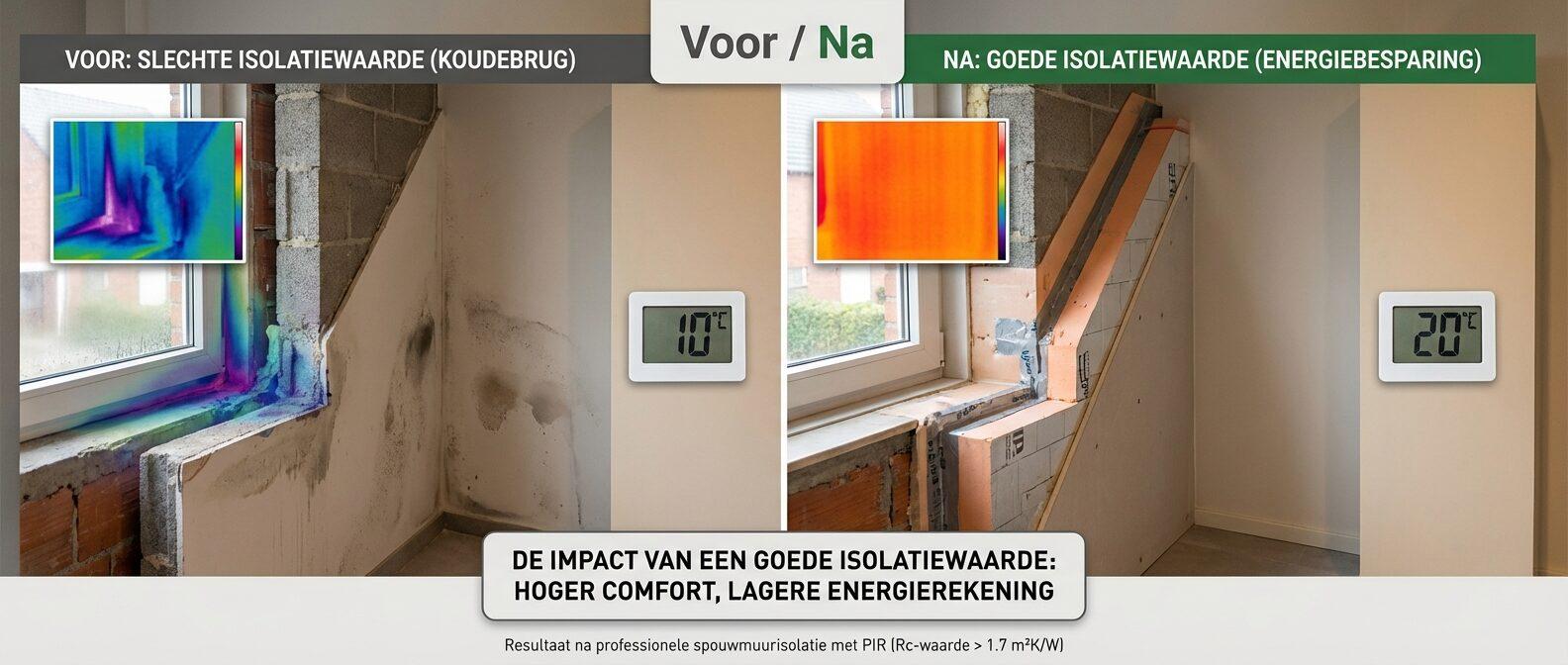 Waarom is een goede isolatiewaarde zo belangrijk?