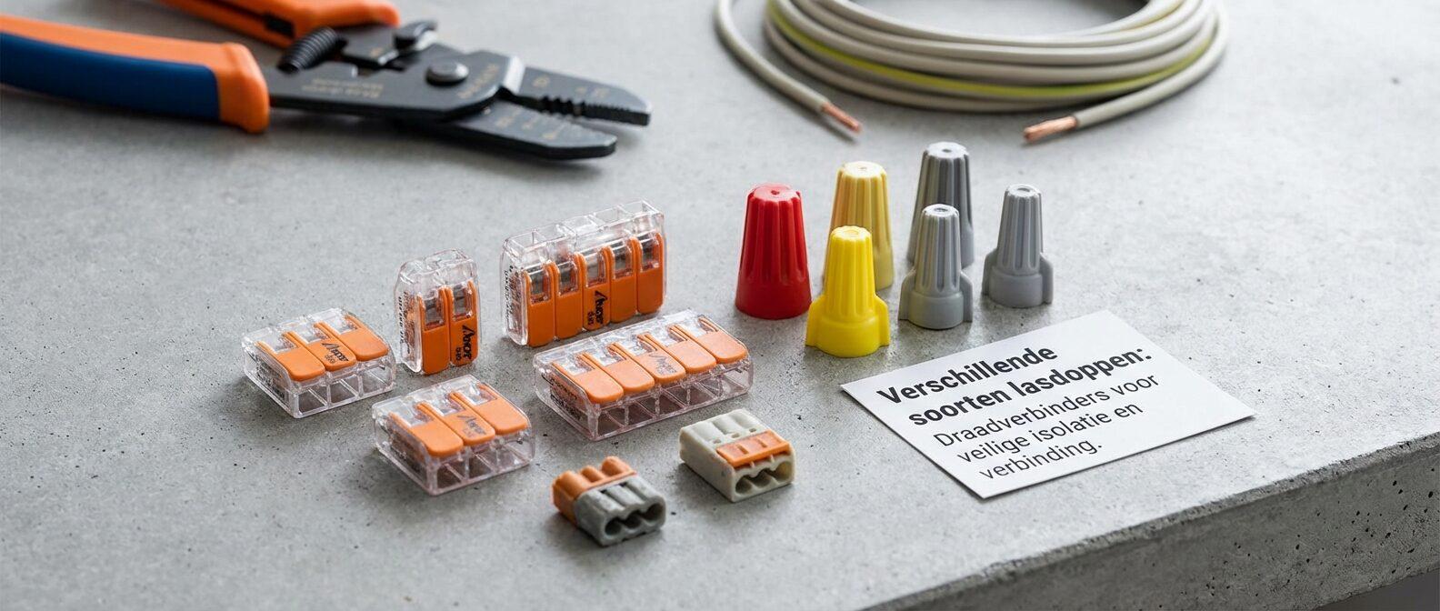 Lasdop Verschillende soorten lasdoppen