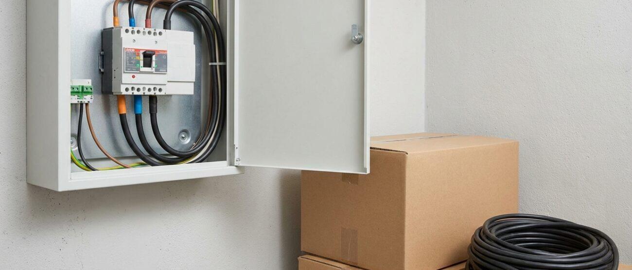 Hoe laat je krachtstroom aansluiten bij een verhuizing naar een nieuwe woning?