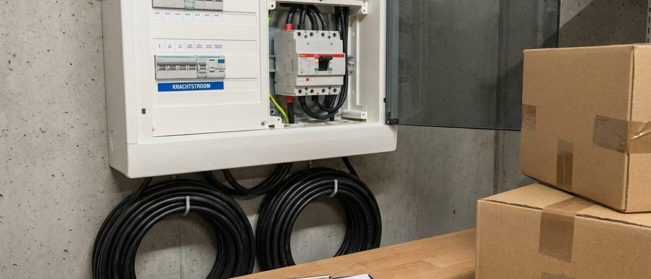 Wat kost krachtstroom aansluiten bij verhuis naar een nieuwe woning?