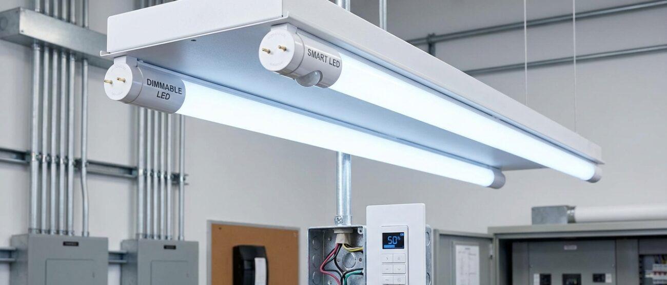 Dimbare en slimme LED-buizen