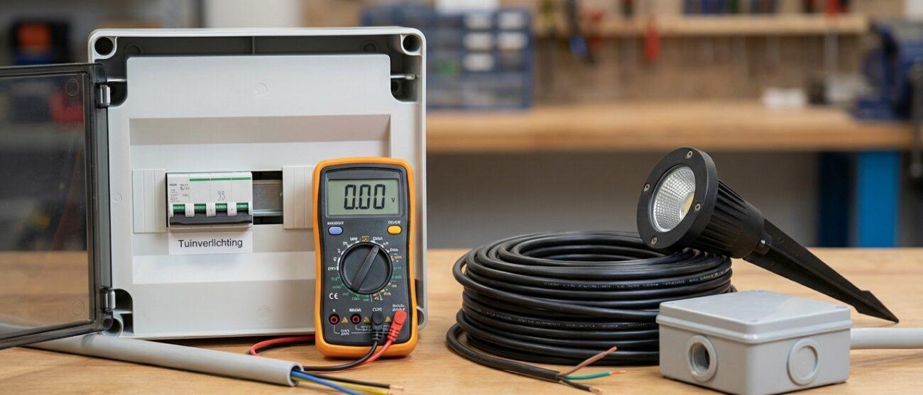 Wat kost het aanleggen van tuinverlichting door een elektricien?