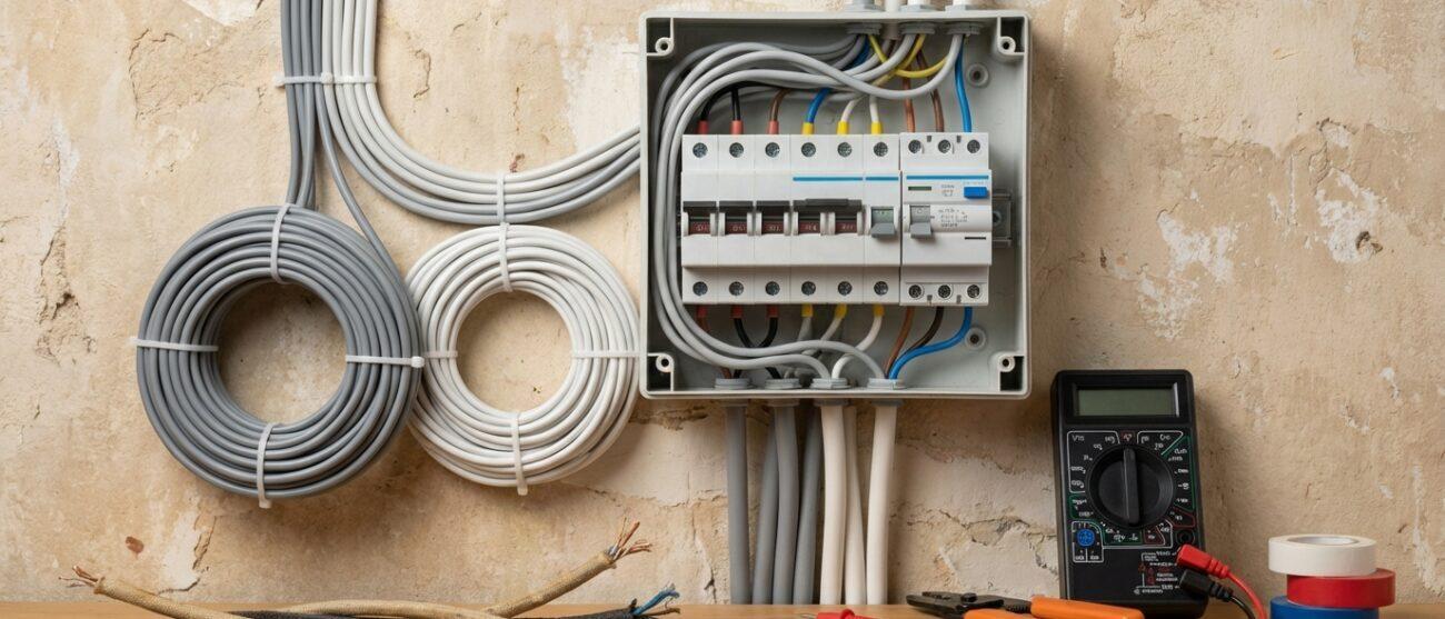 Verouderde bedrading herkennen en vervangen