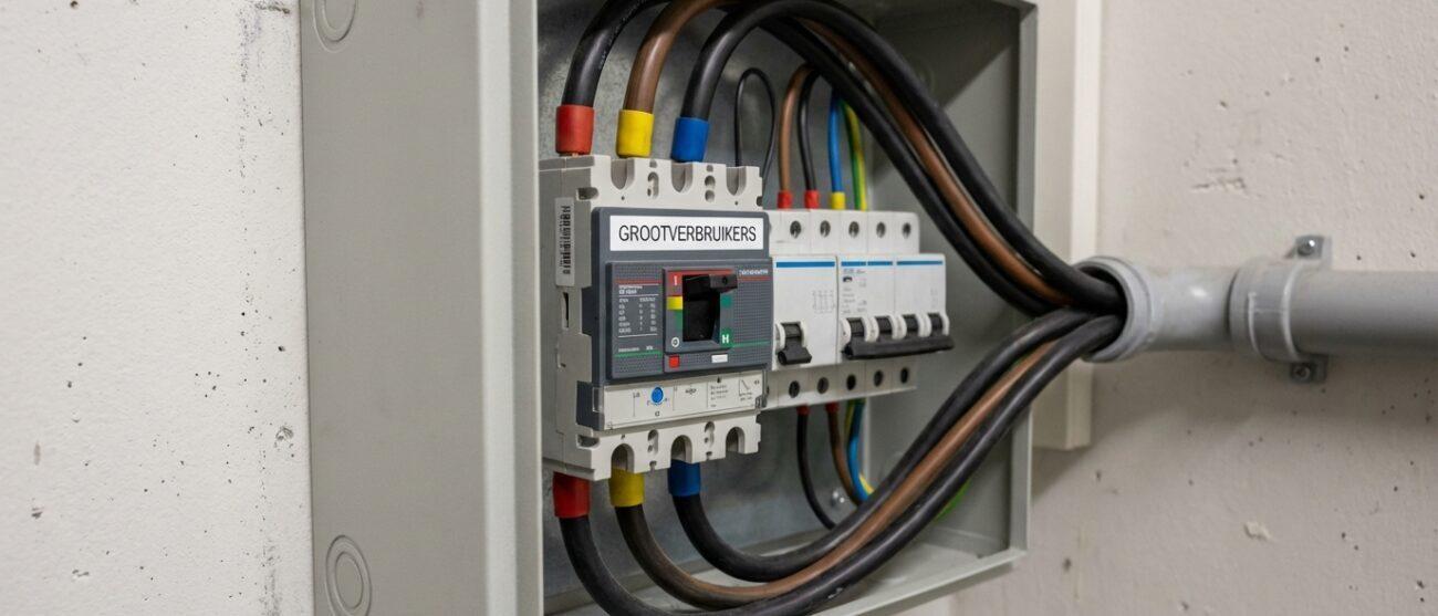 Grootverbruikers aparte groep