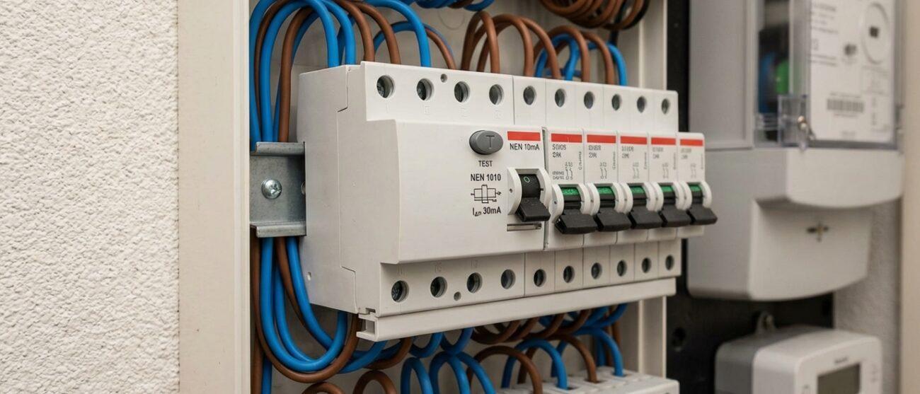Wat is het testen van aardlekschakelaars volgens de NEN norm?
