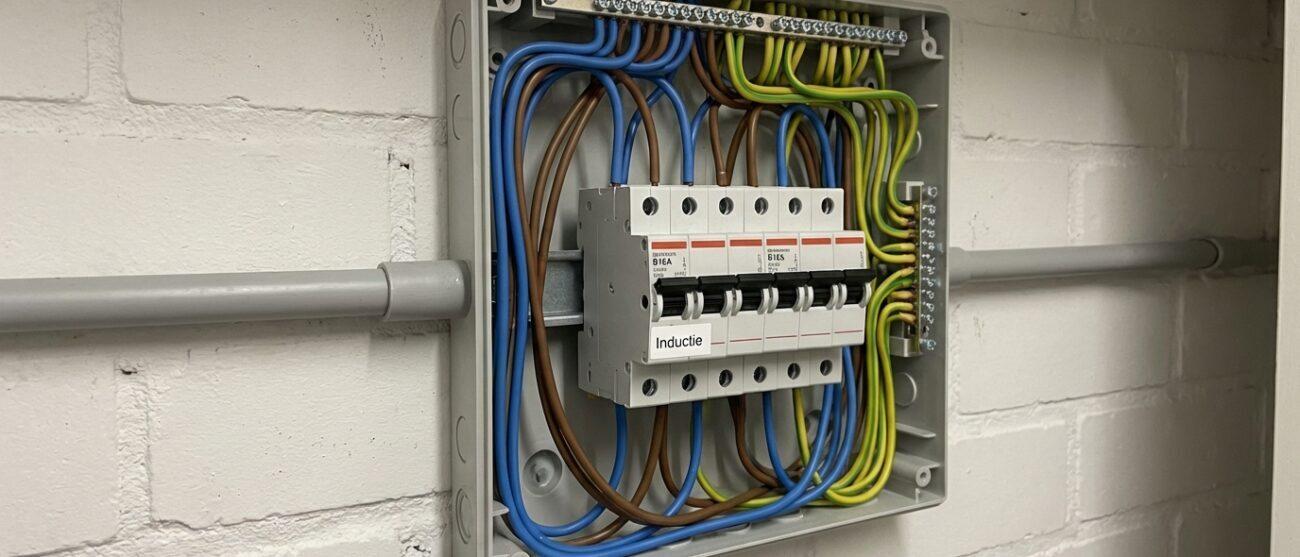 Hoeveel tijd kost het gemiddeld om een extra groep aan te leggen in de kast?