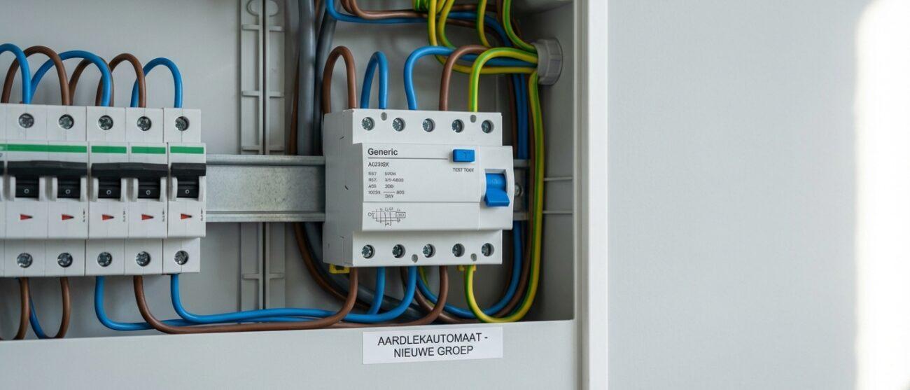 Advies: kies aardlekautomaat bij uitbreiding van je installatie.