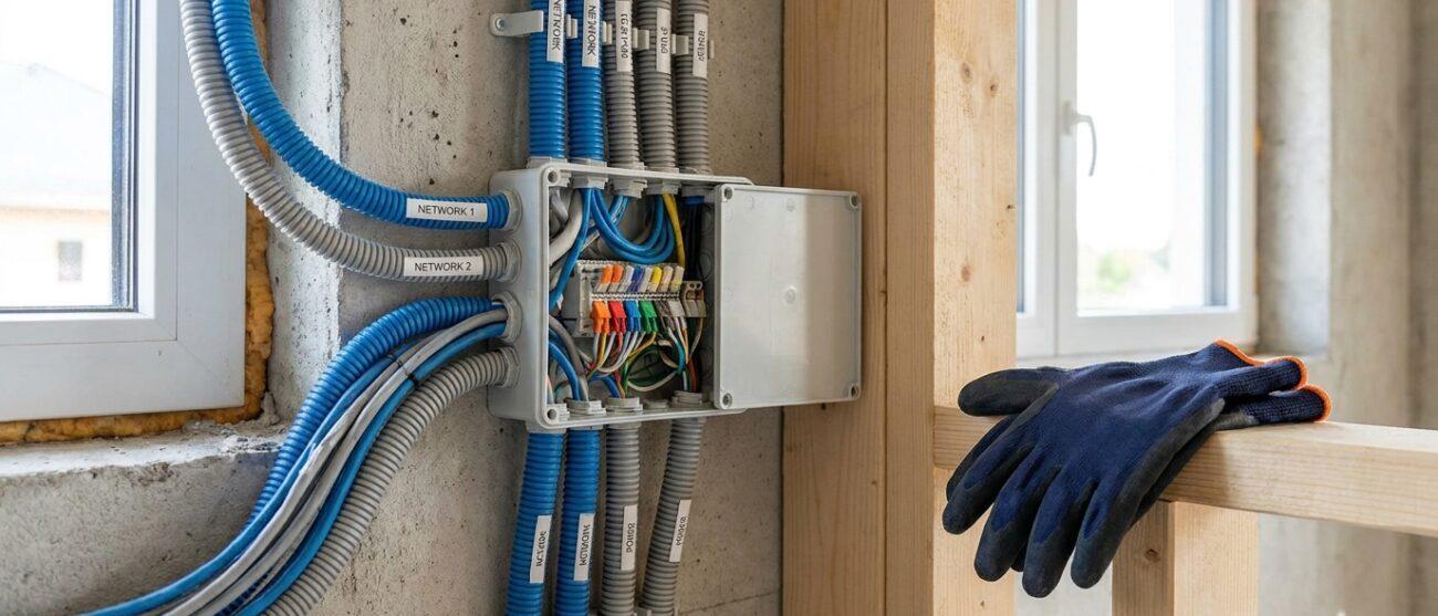 Hoe laat je elektra voorbereiden bij de aanleg van domotica systemen?