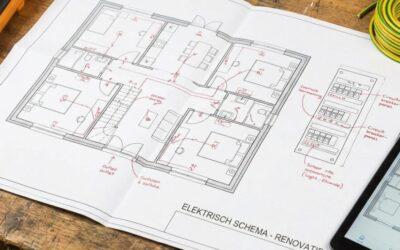 Hoe laat je een elektricien een elektrisch schema maken bij renovaties?