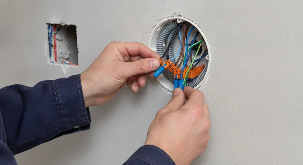 Hoe werkt de aansluiting van buitenverlichting via de groepenkast?