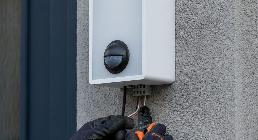 Hoeveel kost het plaatsen van lampen met bewegingssensoren?