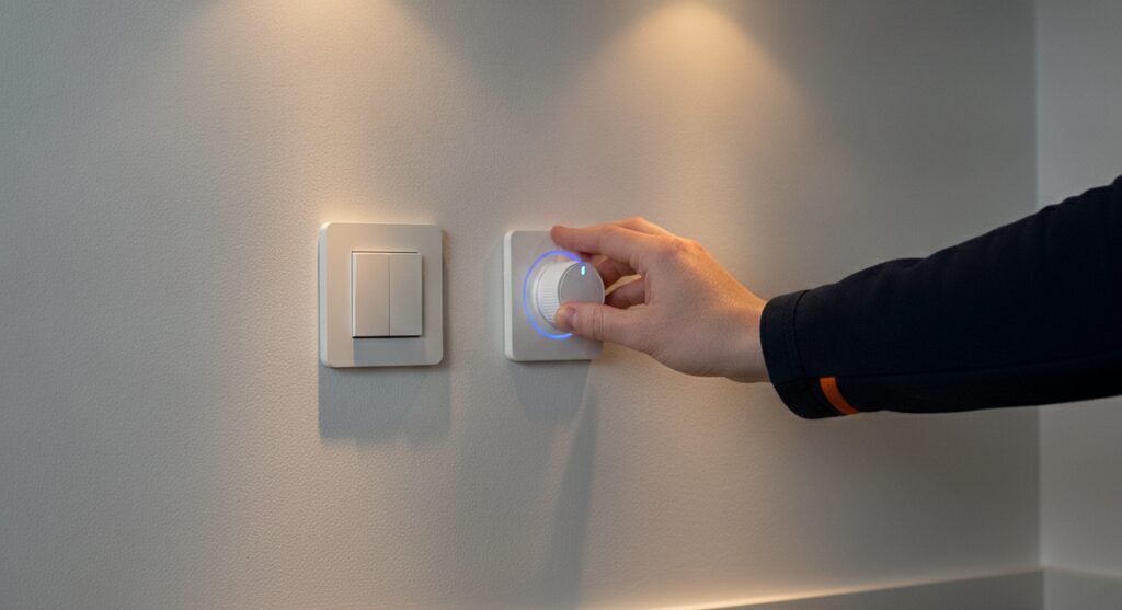 Waarom dimmers energiezuiniger zijn dan standaard schakelaars. Waarom dimmers energiezuiniger zijn dan standaard schakelaars.